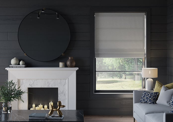 Soho, Steel - Twist&Fit Roman Blind - Image 3